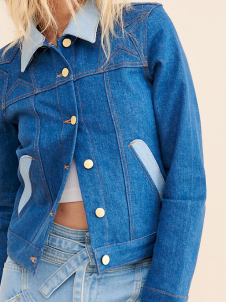 Stoned Immaculate Super Star Denim Xs Denim Jacket — image 2 of 4